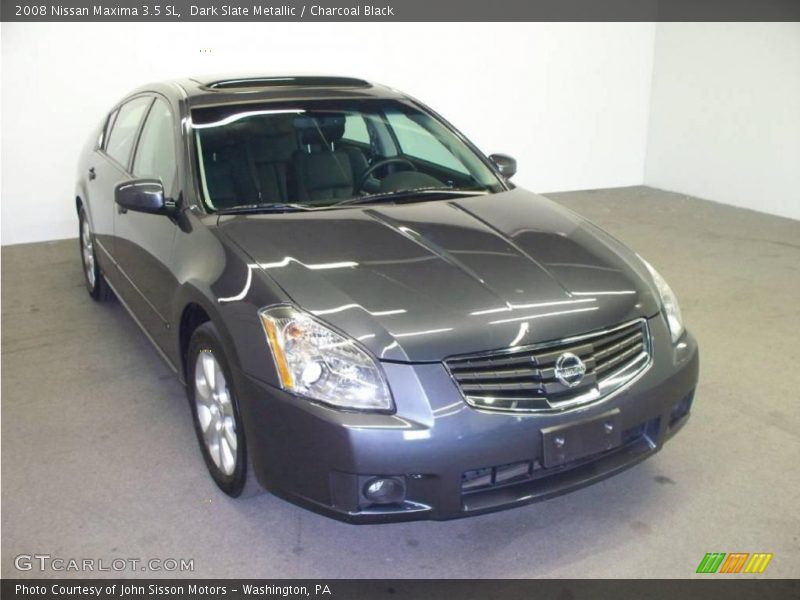 Dark Slate Metallic / Charcoal Black 2008 Nissan Maxima 3.5 SL