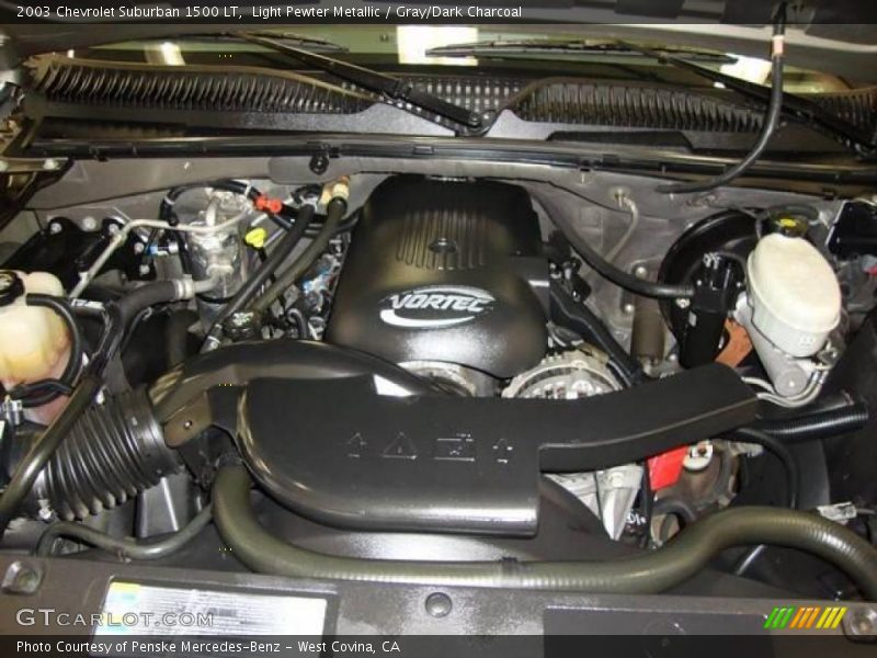 Light Pewter Metallic / Gray/Dark Charcoal 2003 Chevrolet Suburban 1500 LT