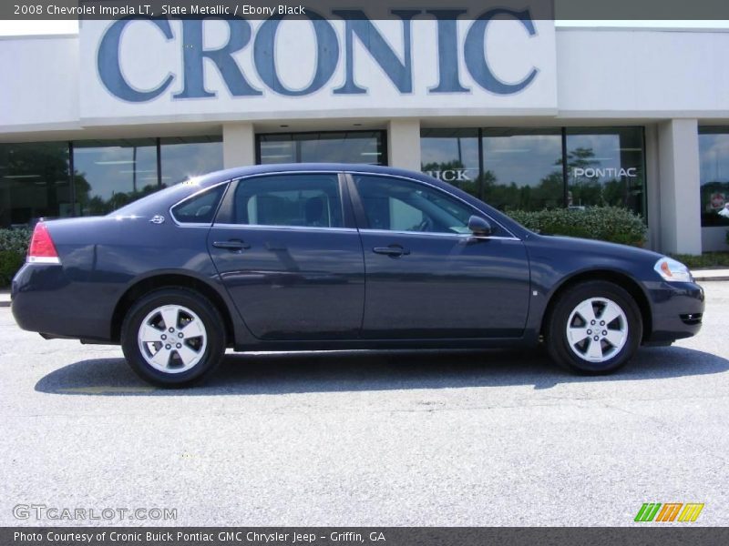 Slate Metallic / Ebony Black 2008 Chevrolet Impala LT