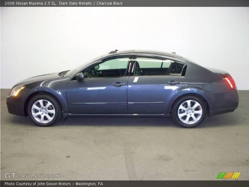 Dark Slate Metallic / Charcoal Black 2008 Nissan Maxima 3.5 SL