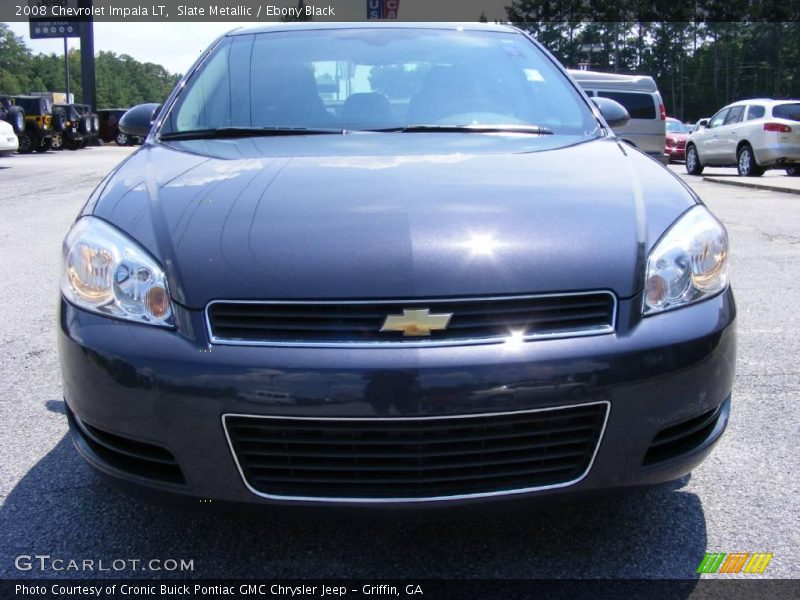 Slate Metallic / Ebony Black 2008 Chevrolet Impala LT