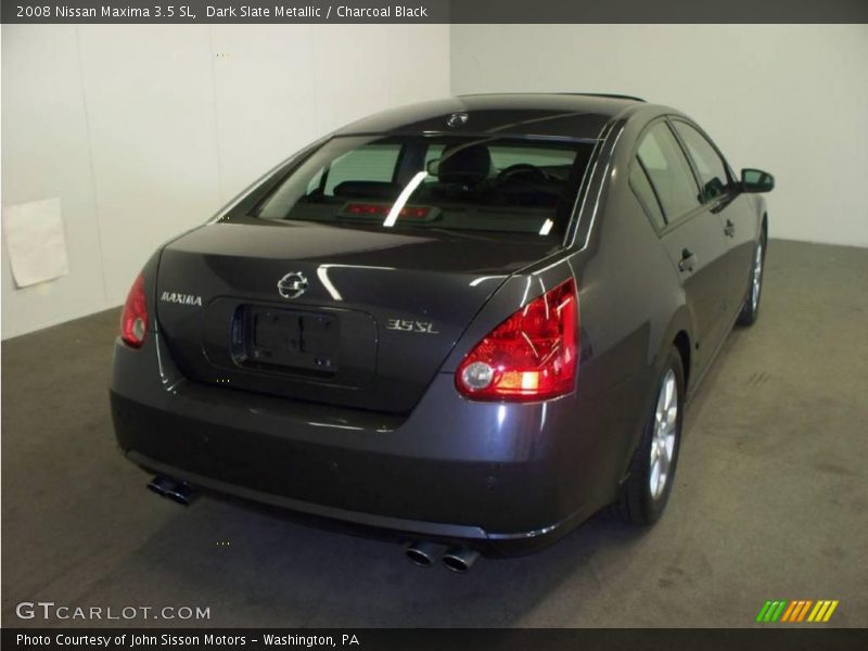Dark Slate Metallic / Charcoal Black 2008 Nissan Maxima 3.5 SL