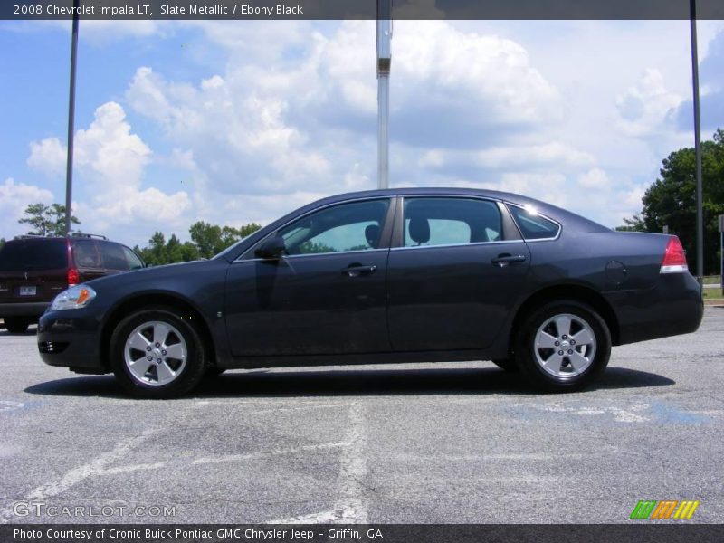 Slate Metallic / Ebony Black 2008 Chevrolet Impala LT