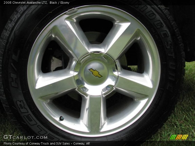 Black / Ebony 2008 Chevrolet Avalanche LTZ