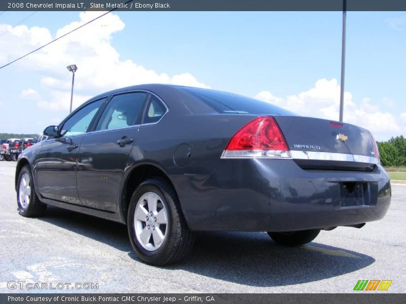 Slate Metallic / Ebony Black 2008 Chevrolet Impala LT