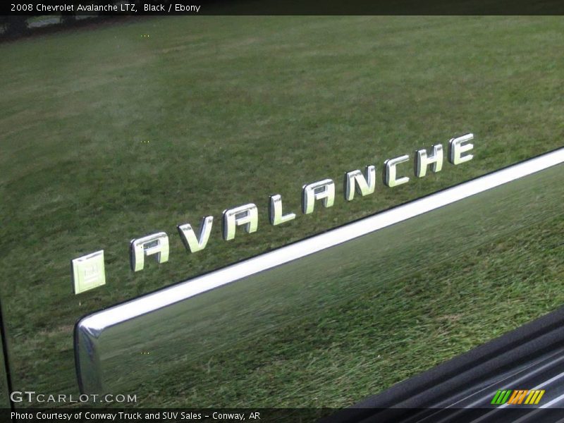 Black / Ebony 2008 Chevrolet Avalanche LTZ