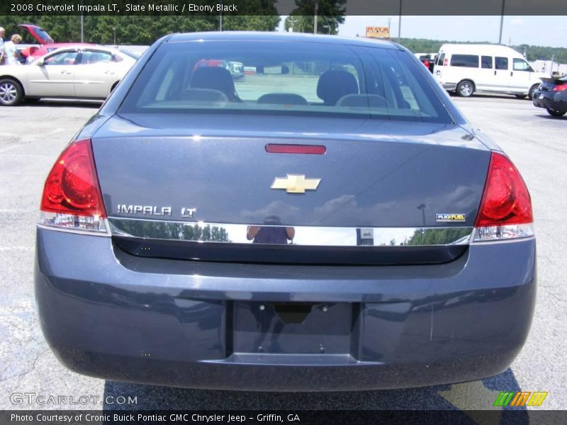 Slate Metallic / Ebony Black 2008 Chevrolet Impala LT