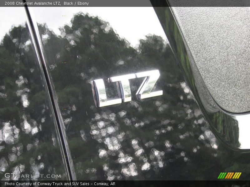 Black / Ebony 2008 Chevrolet Avalanche LTZ