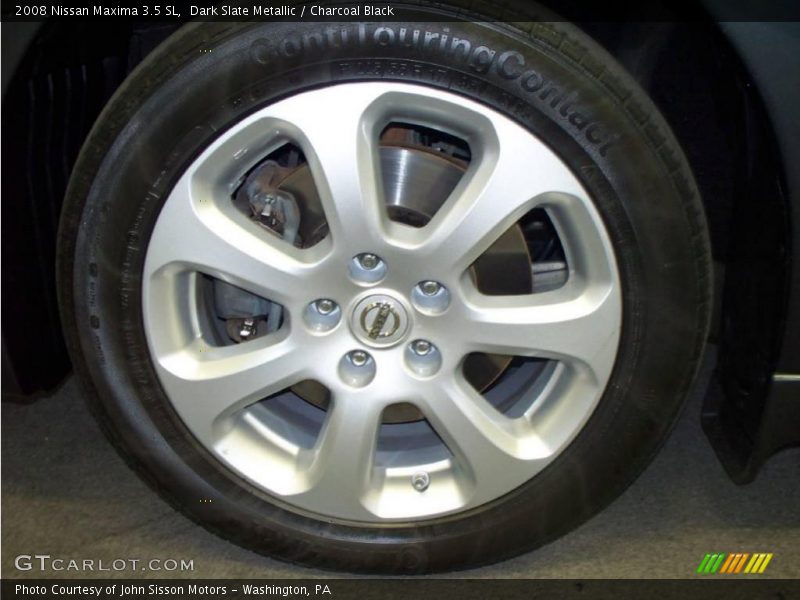 Dark Slate Metallic / Charcoal Black 2008 Nissan Maxima 3.5 SL