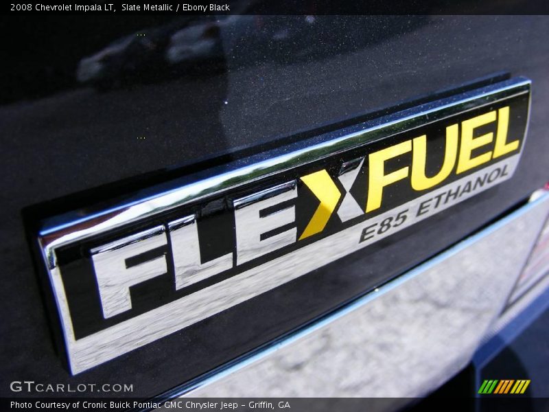 Slate Metallic / Ebony Black 2008 Chevrolet Impala LT