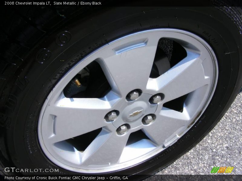 Slate Metallic / Ebony Black 2008 Chevrolet Impala LT