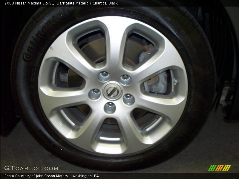 Dark Slate Metallic / Charcoal Black 2008 Nissan Maxima 3.5 SL