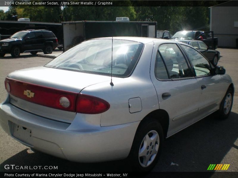 Ultra Silver Metallic / Graphite 2004 Chevrolet Cavalier Sedan