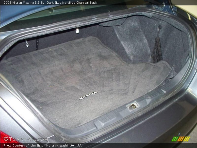 Dark Slate Metallic / Charcoal Black 2008 Nissan Maxima 3.5 SL