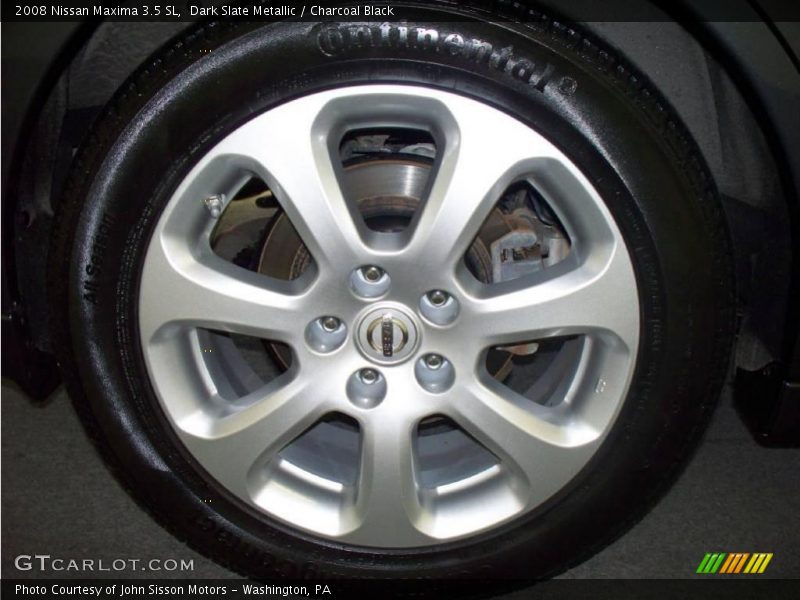 Dark Slate Metallic / Charcoal Black 2008 Nissan Maxima 3.5 SL