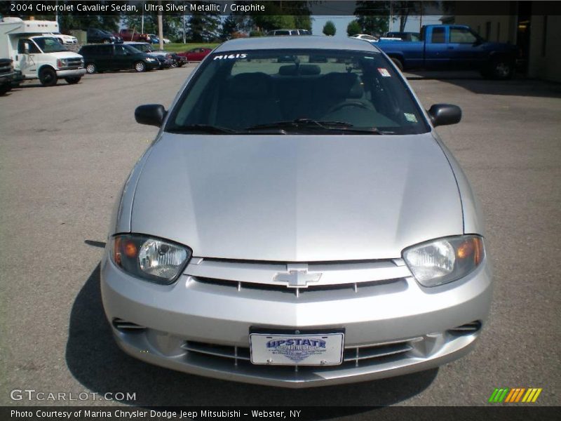 Ultra Silver Metallic / Graphite 2004 Chevrolet Cavalier Sedan