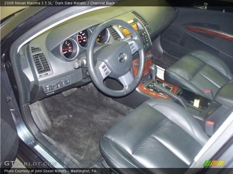 Dark Slate Metallic / Charcoal Black 2008 Nissan Maxima 3.5 SL
