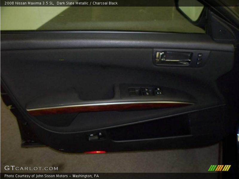 Dark Slate Metallic / Charcoal Black 2008 Nissan Maxima 3.5 SL