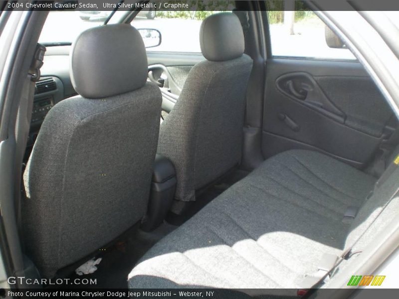 Ultra Silver Metallic / Graphite 2004 Chevrolet Cavalier Sedan