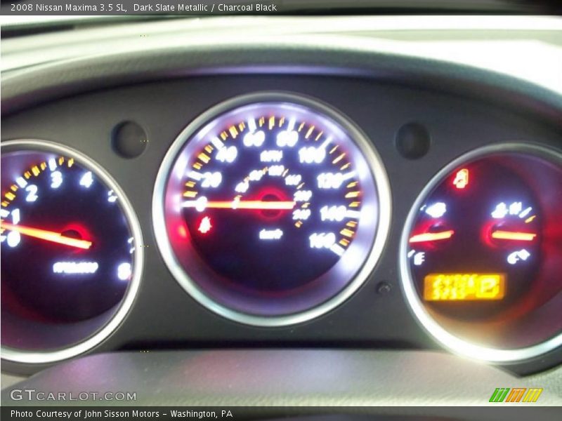 Dark Slate Metallic / Charcoal Black 2008 Nissan Maxima 3.5 SL