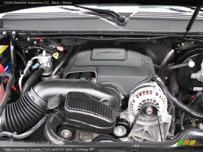 Black / Ebony 2008 Chevrolet Avalanche LTZ
