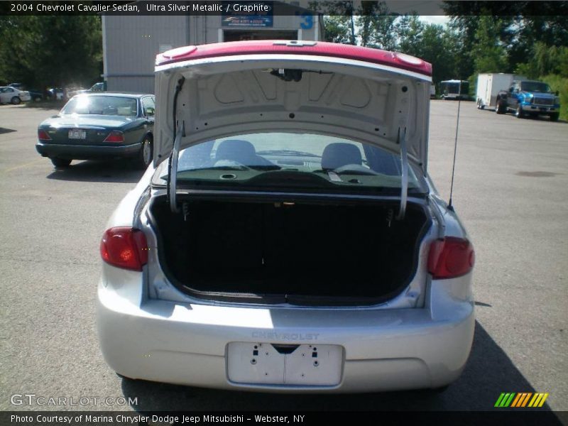 Ultra Silver Metallic / Graphite 2004 Chevrolet Cavalier Sedan
