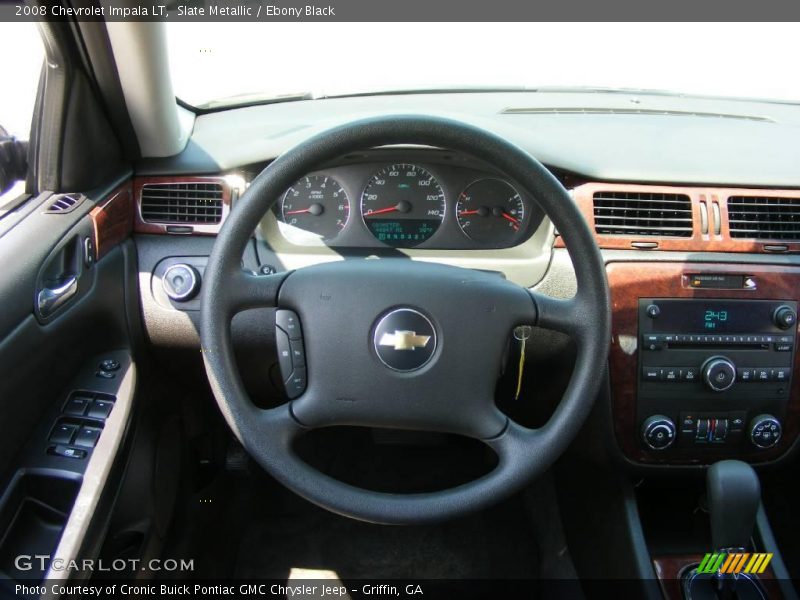 Slate Metallic / Ebony Black 2008 Chevrolet Impala LT