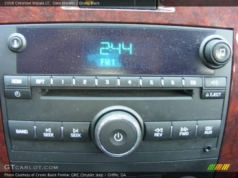 Slate Metallic / Ebony Black 2008 Chevrolet Impala LT