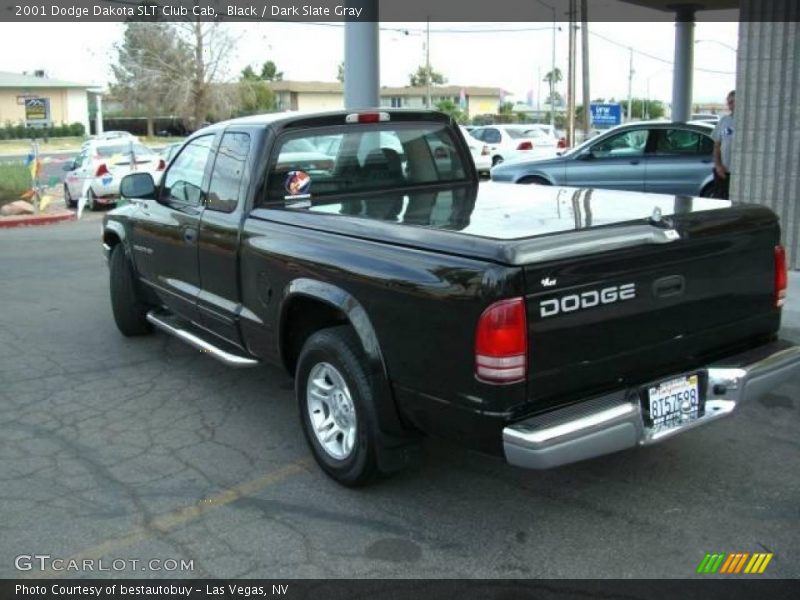 Black / Dark Slate Gray 2001 Dodge Dakota SLT Club Cab