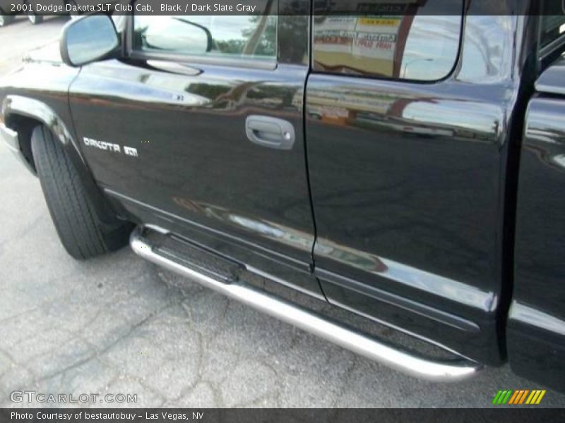 Black / Dark Slate Gray 2001 Dodge Dakota SLT Club Cab
