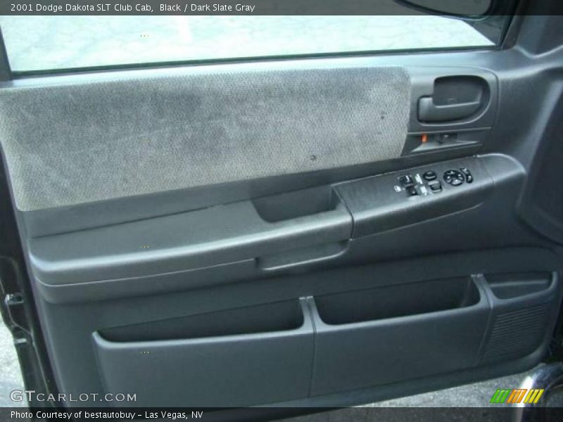Black / Dark Slate Gray 2001 Dodge Dakota SLT Club Cab