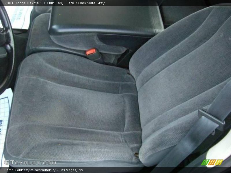Black / Dark Slate Gray 2001 Dodge Dakota SLT Club Cab