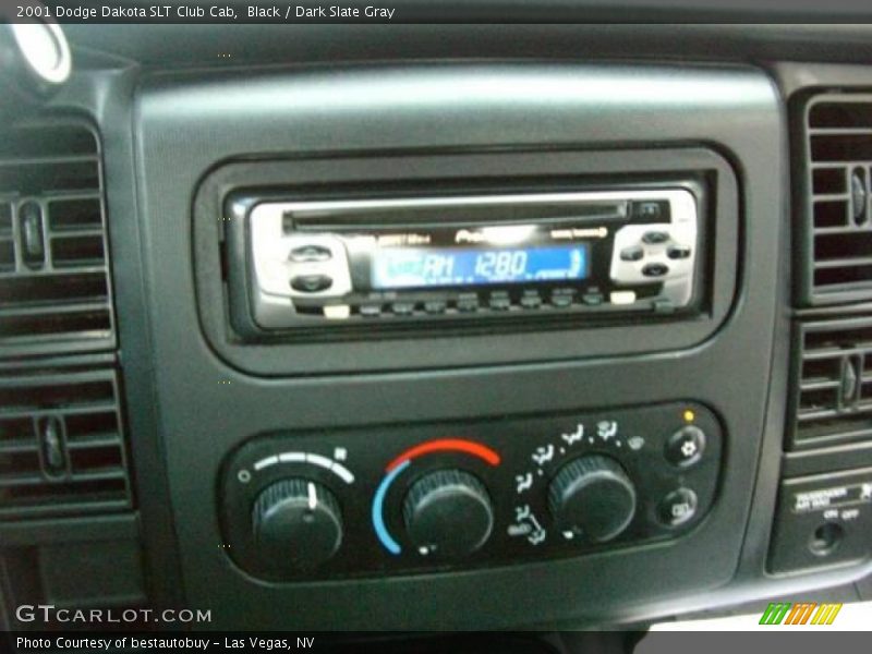 Black / Dark Slate Gray 2001 Dodge Dakota SLT Club Cab
