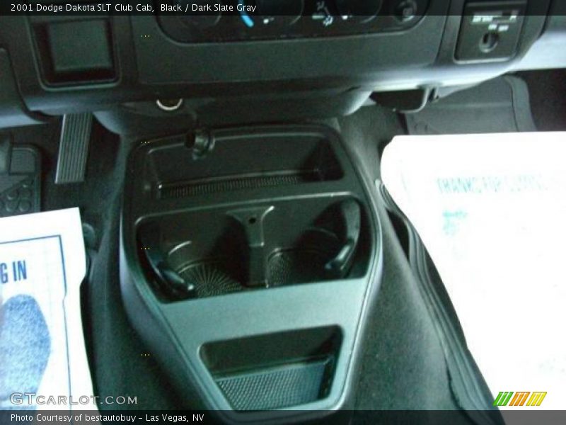 Black / Dark Slate Gray 2001 Dodge Dakota SLT Club Cab