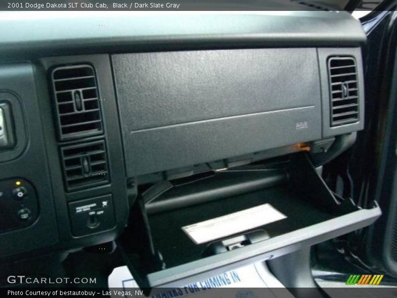 Black / Dark Slate Gray 2001 Dodge Dakota SLT Club Cab