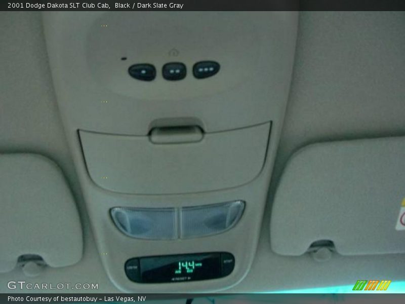 Black / Dark Slate Gray 2001 Dodge Dakota SLT Club Cab