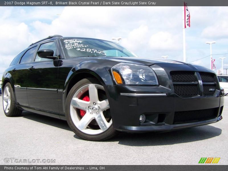 Brilliant Black Crystal Pearl / Dark Slate Gray/Light Slate Gray 2007 Dodge Magnum SRT-8