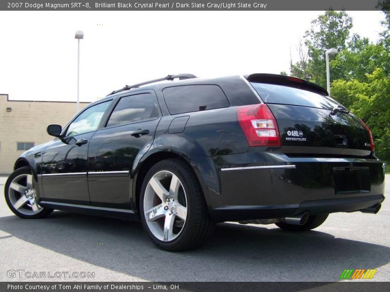 Brilliant Black Crystal Pearl / Dark Slate Gray/Light Slate Gray 2007 Dodge Magnum SRT-8