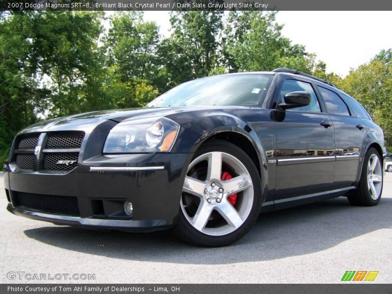 Brilliant Black Crystal Pearl / Dark Slate Gray/Light Slate Gray 2007 Dodge Magnum SRT-8