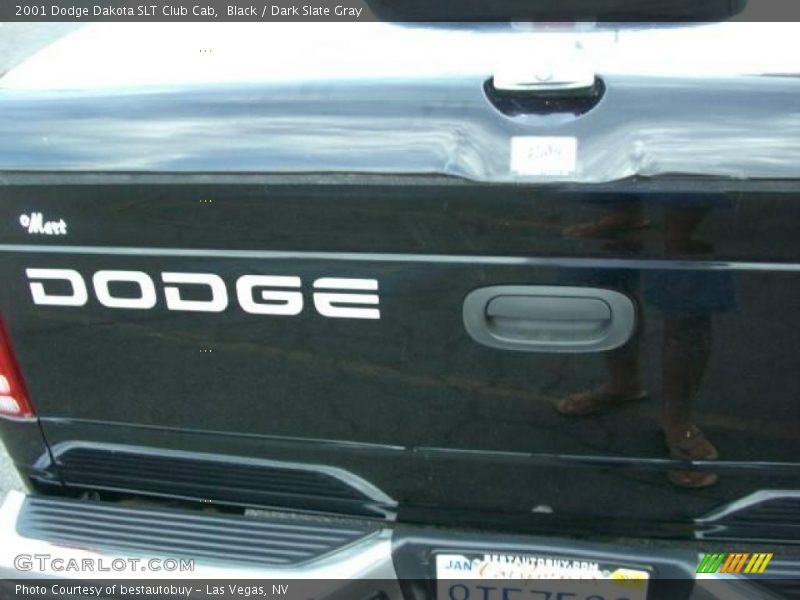 Black / Dark Slate Gray 2001 Dodge Dakota SLT Club Cab
