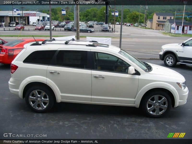 Stone White / Dark Slate Gray/Light Graystone 2009 Dodge Journey R/T