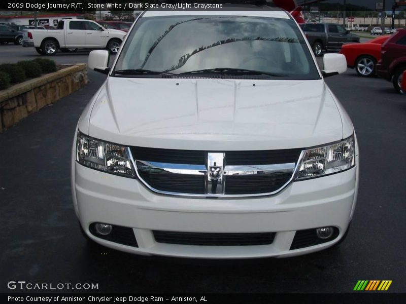 Stone White / Dark Slate Gray/Light Graystone 2009 Dodge Journey R/T