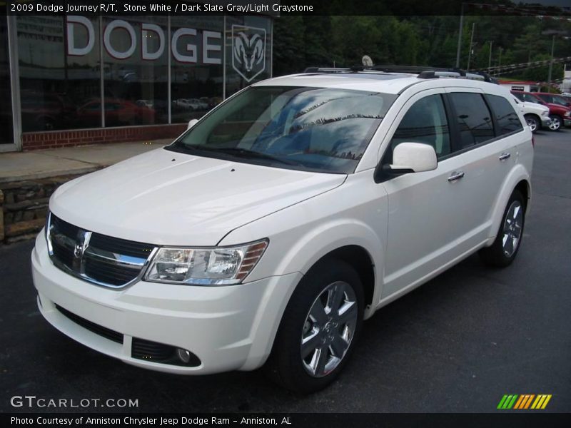 Stone White / Dark Slate Gray/Light Graystone 2009 Dodge Journey R/T