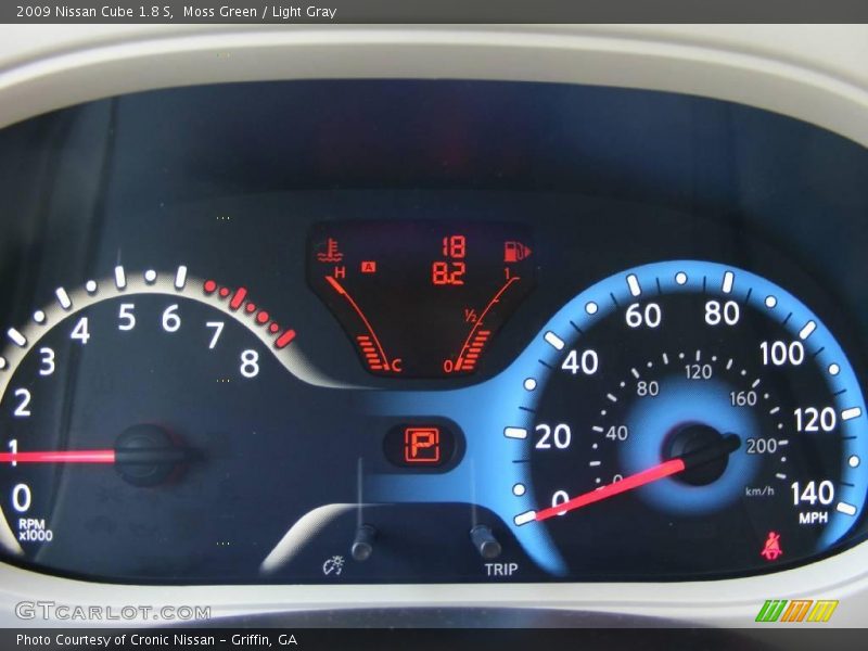 Moss Green / Light Gray 2009 Nissan Cube 1.8 S