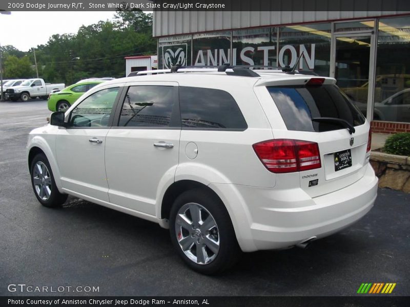 Stone White / Dark Slate Gray/Light Graystone 2009 Dodge Journey R/T