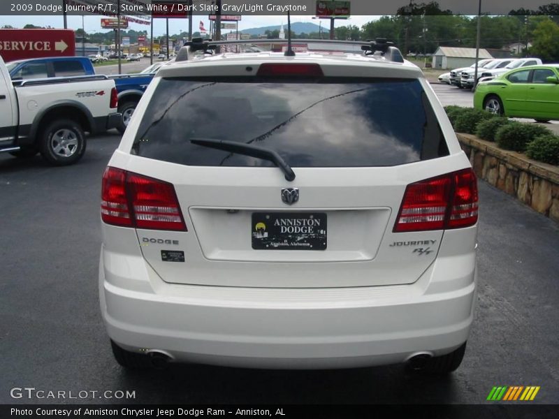 Stone White / Dark Slate Gray/Light Graystone 2009 Dodge Journey R/T