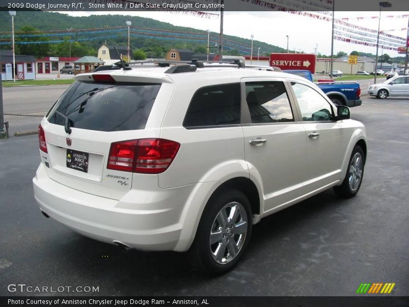 Stone White / Dark Slate Gray/Light Graystone 2009 Dodge Journey R/T