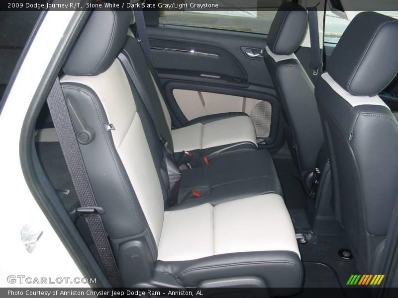 Stone White / Dark Slate Gray/Light Graystone 2009 Dodge Journey R/T
