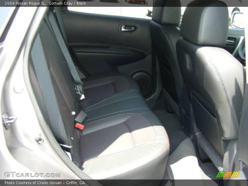 Gotham Gray / Black 2009 Nissan Rogue SL