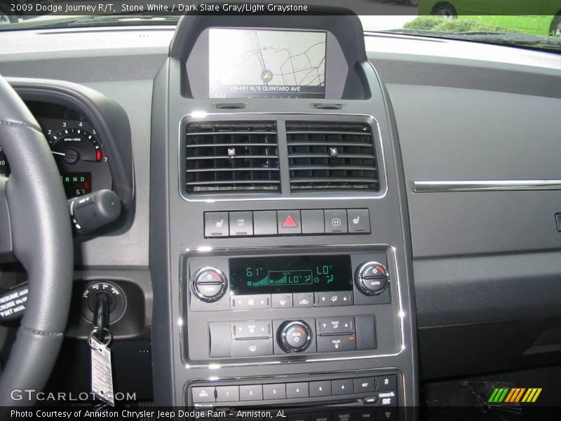 Stone White / Dark Slate Gray/Light Graystone 2009 Dodge Journey R/T